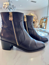 Load image into Gallery viewer, Chanel Ankle Moto Boots