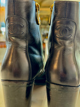 Load image into Gallery viewer, Chanel Ankle Moto Boots