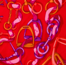 Load image into Gallery viewer, Designer Scarf Pouch Key Chains