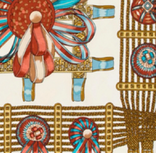 Load image into Gallery viewer, Designer Scarf Pouch Key Chains