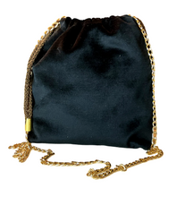 Load image into Gallery viewer, Designer Scarf Crossbody Drawstring Bag