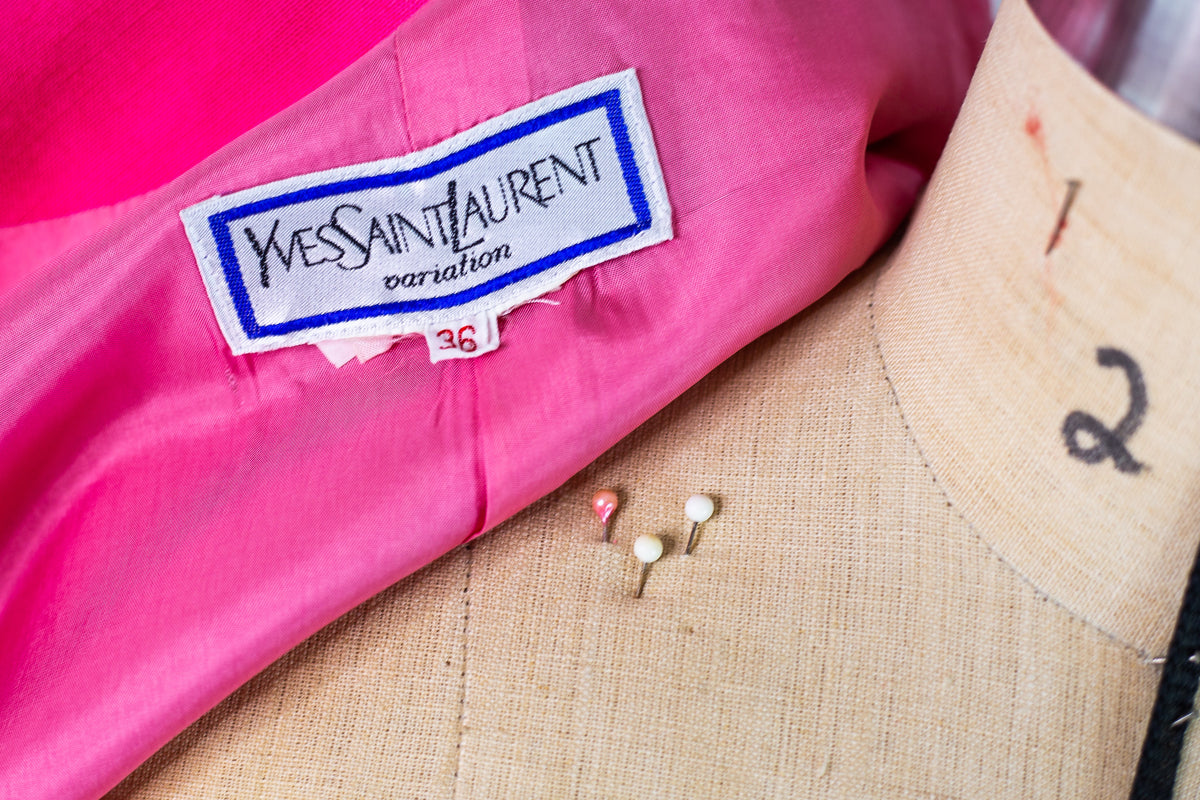 Yves Saint Laurent Pink Blazer FR36 – Arrow&Branch Home