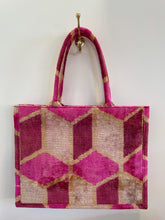 Load image into Gallery viewer, Silk Velvet Tote Bag