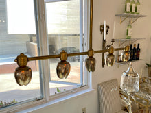 Load image into Gallery viewer, Silver Spoon & Brass Light Pendant