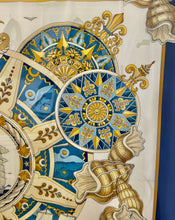 Load image into Gallery viewer, Vintage Scarf Framed HERMÈS | L'air Marin