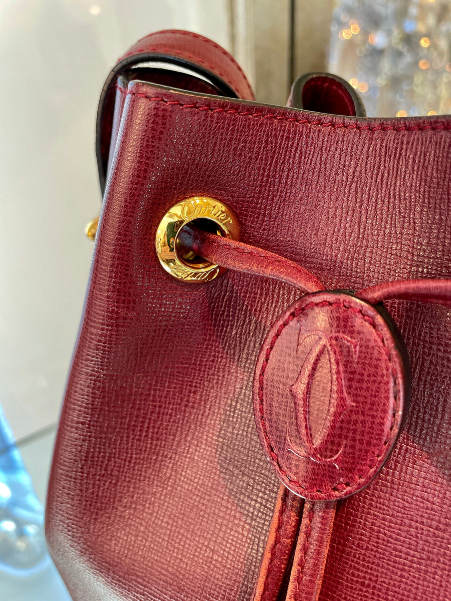 Cartier, Bags, Cartier Vintage Bucket Bag