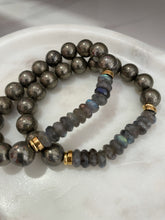 Load image into Gallery viewer, Pyrite + Labradite