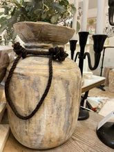 Load image into Gallery viewer, Antique Wood Jug/Pots