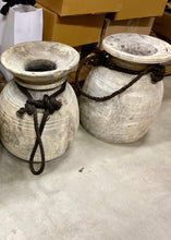 Load image into Gallery viewer, Antique Wood Jug/Pots
