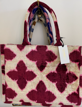 Load image into Gallery viewer, Silk Velvet Tote Bag