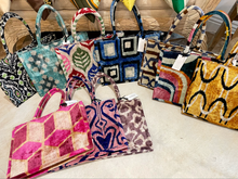 Load image into Gallery viewer, Silk Velvet Tote Bag