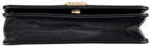 Load image into Gallery viewer, Chanel Black/Gold Caviar Quilted Boy Wallet on Chain Shoulder Bag
