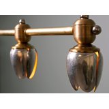 Load image into Gallery viewer, Silver Spoon & Brass Light Pendant