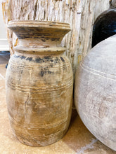 Load image into Gallery viewer, Antique Wood Jug/Pots