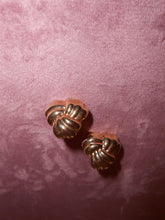 Load image into Gallery viewer, Vintage Gold Knot Stud Earrings
