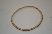 Load image into Gallery viewer, Vintage Gold Stretch Link Necklace &quot;ROCCO&quot;
