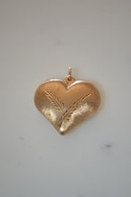 Load image into Gallery viewer, Vintage Heart Pendant &quot;JOY&quot;
