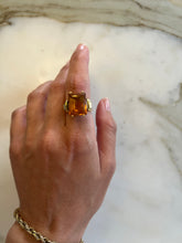 Load image into Gallery viewer, Vintage Orange Stone Ring &quot;PALOMA&quot;
