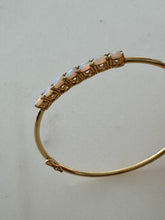 Load image into Gallery viewer, Vintage Opal Bracelet 14kt
