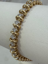 Load image into Gallery viewer, Vintage Diamond Tennis Bracelet
