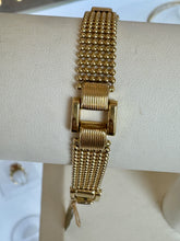Load image into Gallery viewer, Vintage Mesh Gold Bracelet
