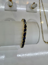 Load image into Gallery viewer, Preowned Sapphire Bracelet 14k
