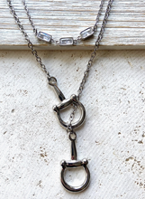 Load image into Gallery viewer, Horsebit Lariat Necklace
