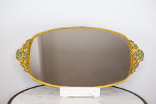 Load image into Gallery viewer, Vintage Vanity Mirrored Tray - gold

