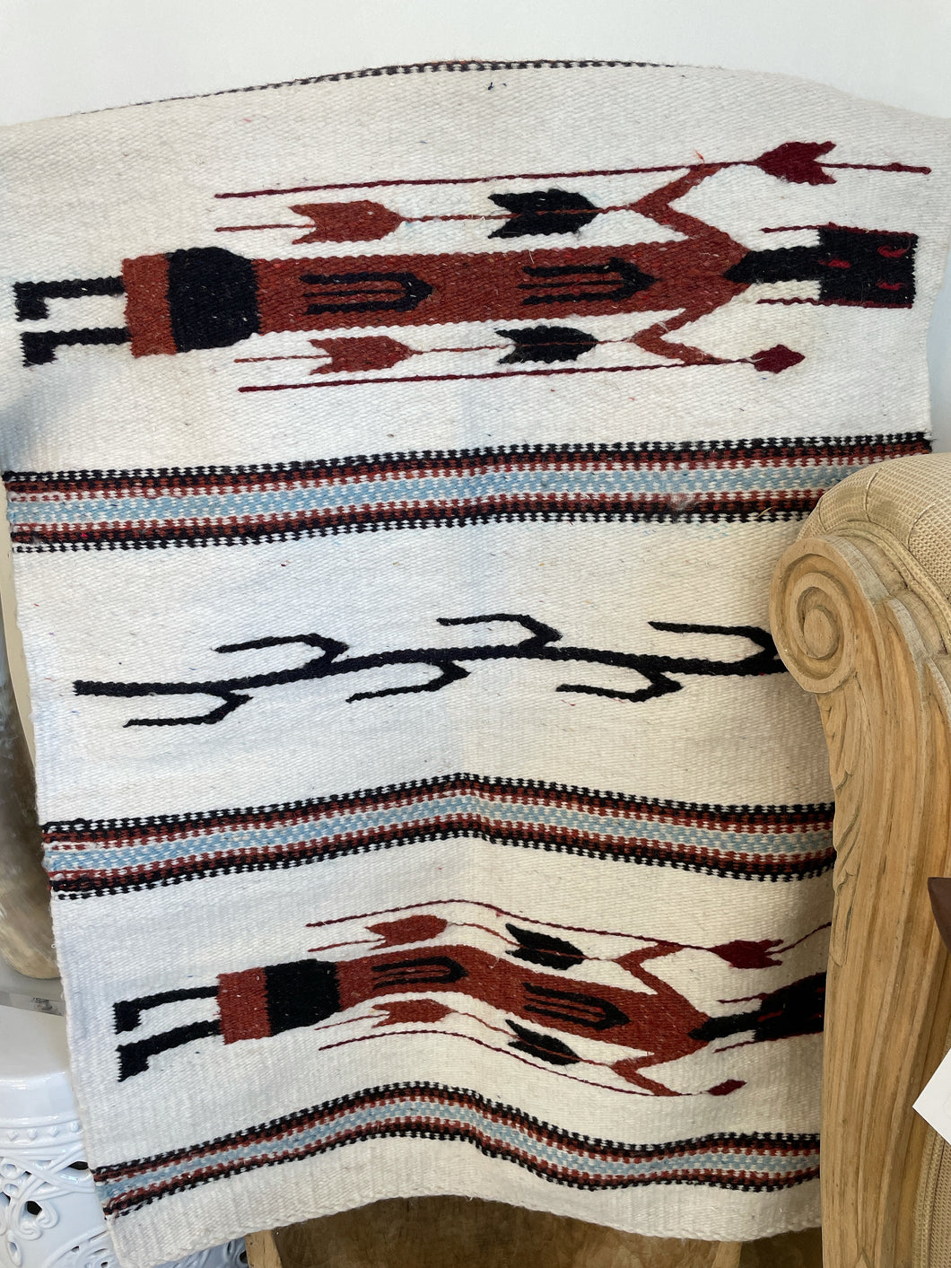 Navajo-Style Woolen Textile