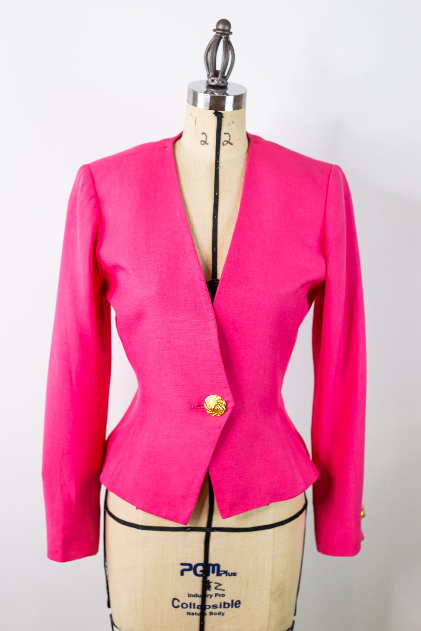 Saint laurent 2024 pink blazer