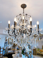 Load image into Gallery viewer, Crystal Chandelier 12-light

