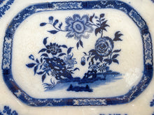 Load image into Gallery viewer, Antique Flow Blue Platter
