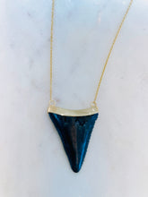 Load image into Gallery viewer, Shark&#39;s Tooth Necklaces set in 14 Karat Gold
