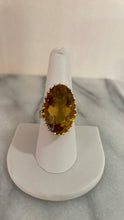 Load image into Gallery viewer, Vintage Citrine Cocktail Ring
