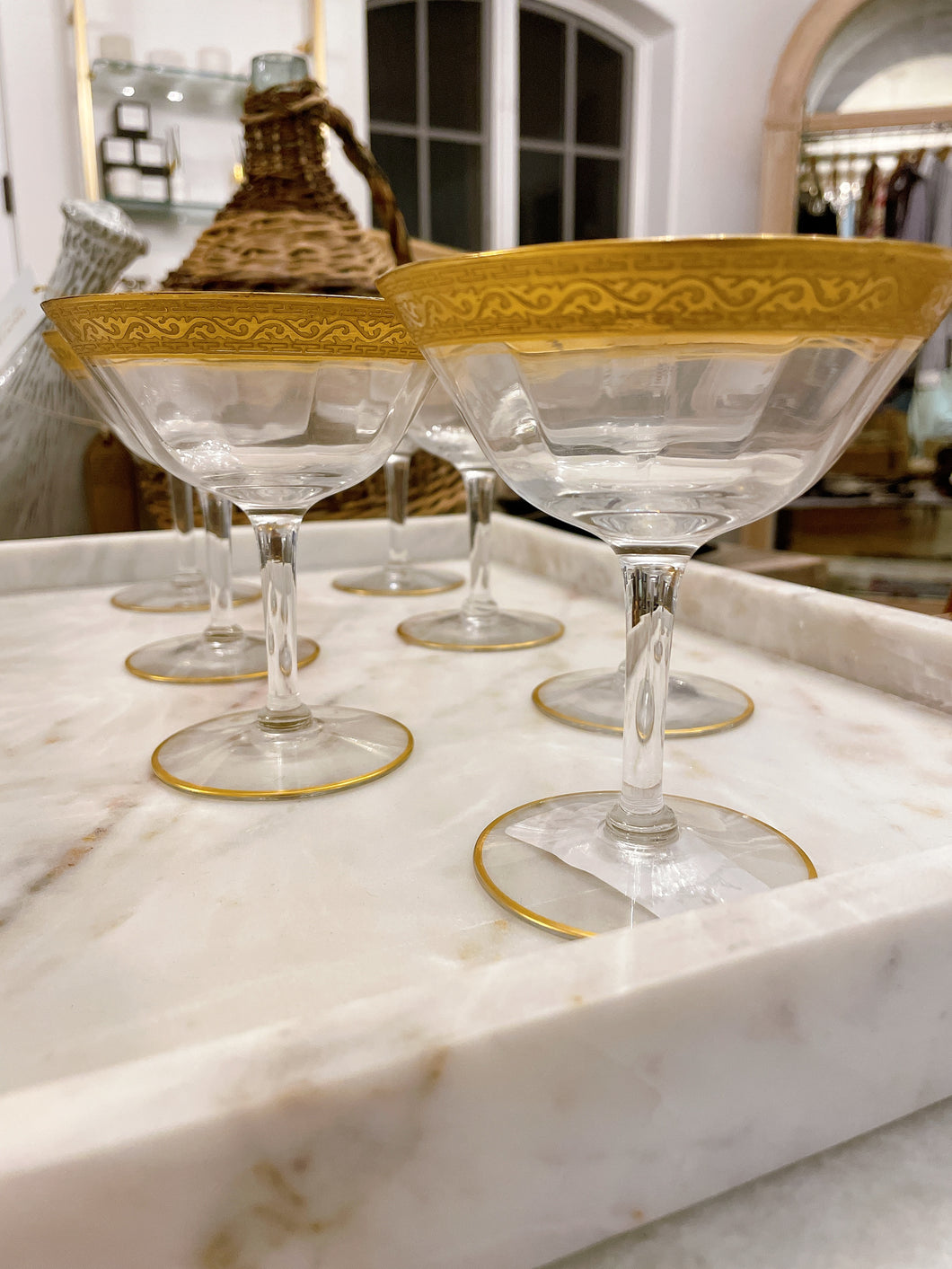 Martini Glasses - Set of 7