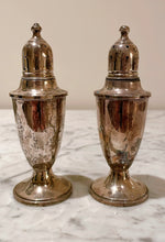 Load image into Gallery viewer, Vintage Sterling Silver Salt &amp; Pepper Set -Tall
