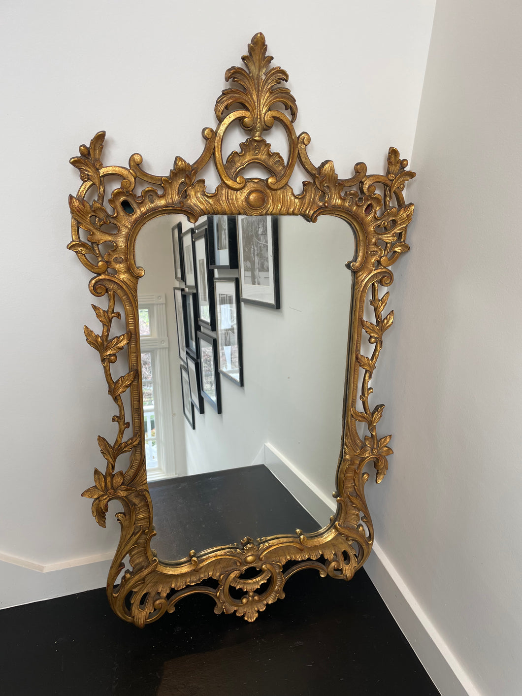 Gilded Antique French Mirror