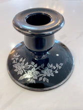 Load image into Gallery viewer, Vintage Black Amethyst Candlestick Holder
