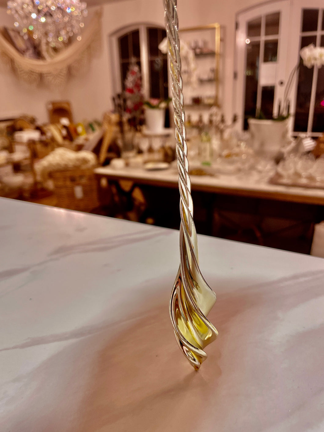 Ornament - Gold Icicle Large