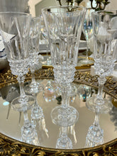 Load image into Gallery viewer, Vintage Crystal Champagne Flutes Set/5
