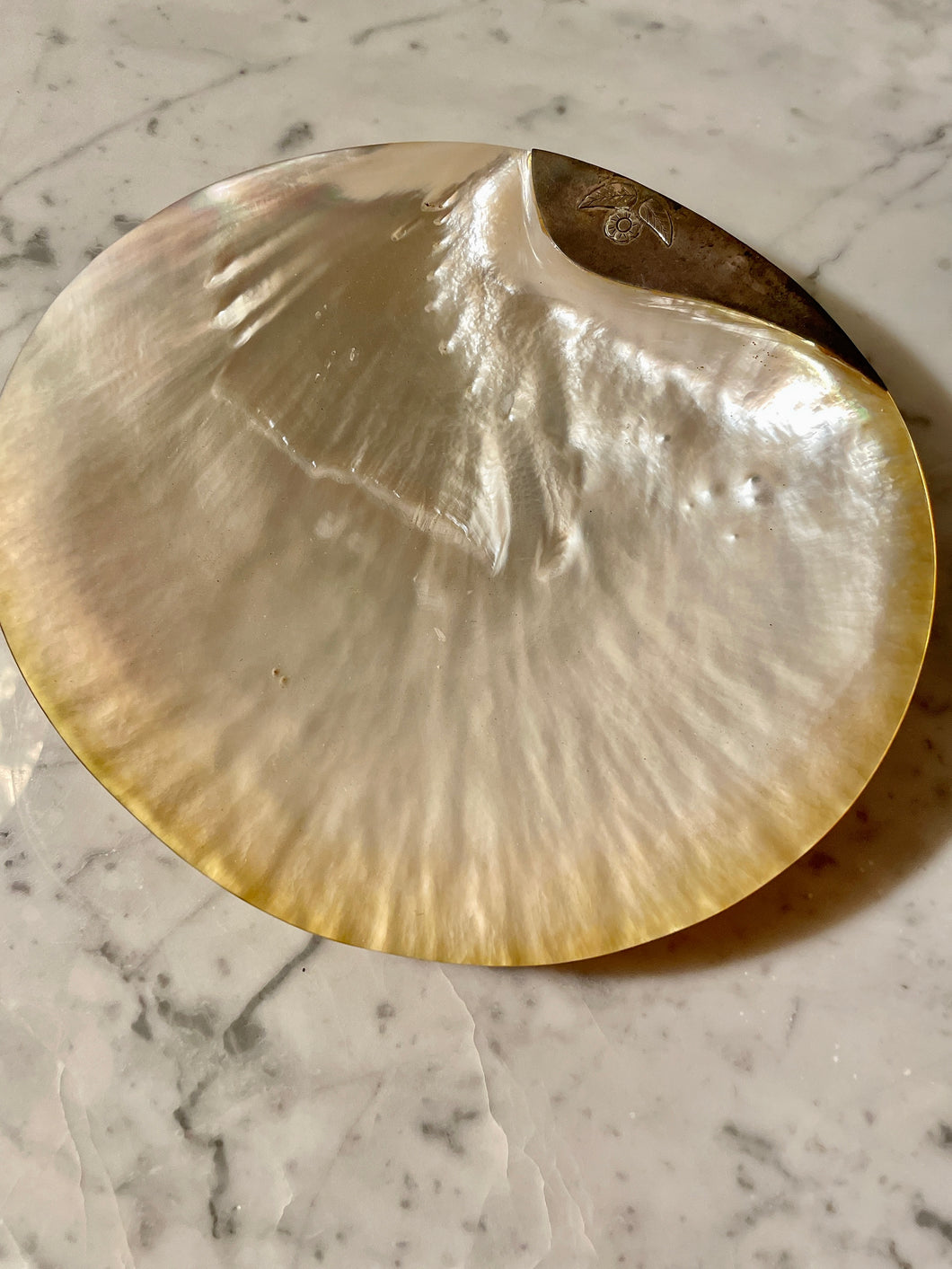Vintage Mother of Pearl Dish