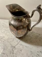 Load image into Gallery viewer, Vintage Silver-plated Pitcher/Vase Monogram
