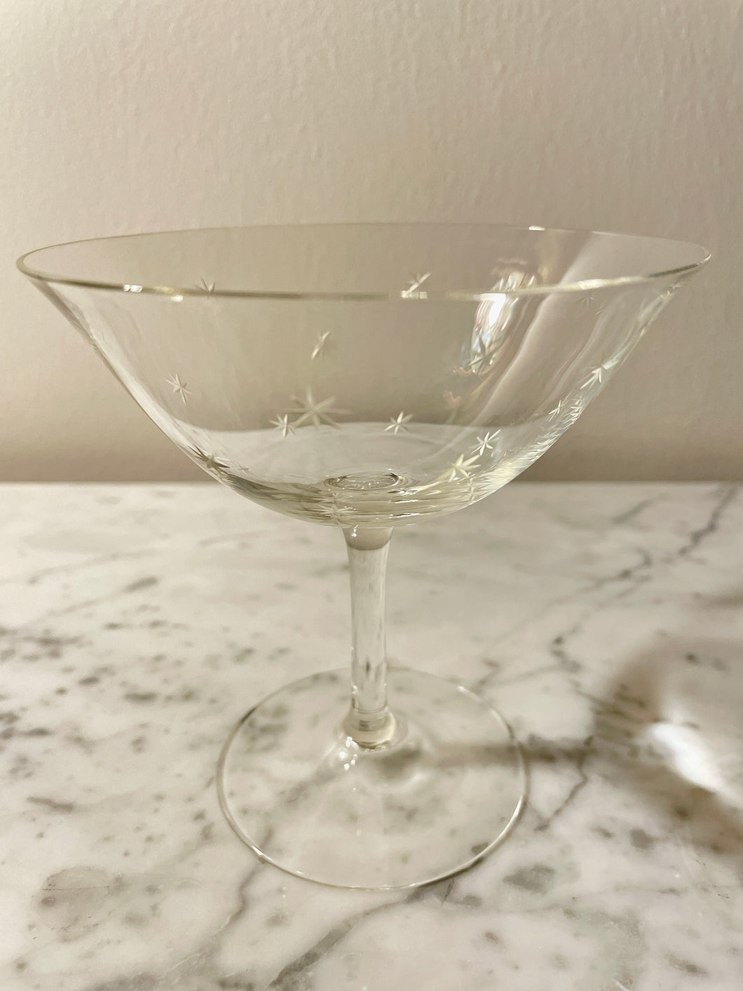 Vintage Star Coupes set of 4