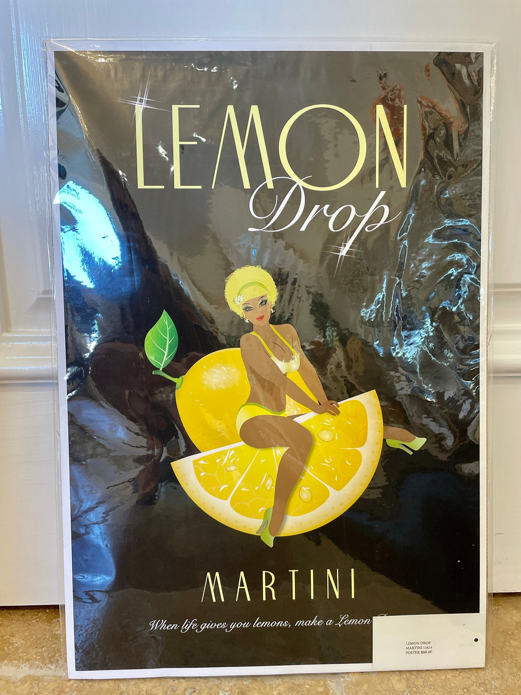 Poster Print - Lemon Drop Martini