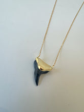 Load image into Gallery viewer, Shark&#39;s Tooth Necklaces set in 14 Karat Gold
