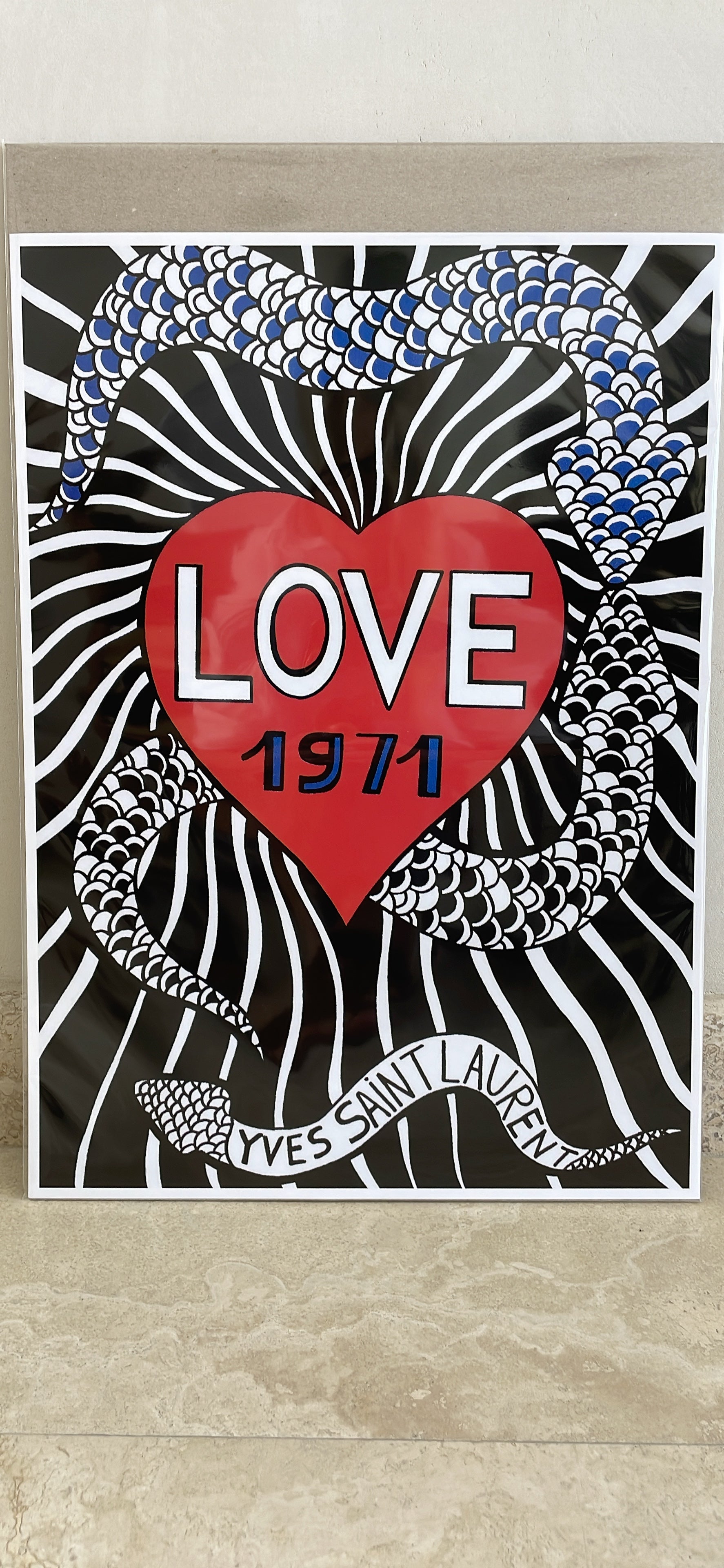 YSL, Paris Museum Posters – Arrow&Branch Home