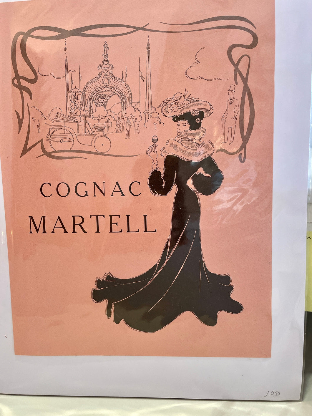 Cognac Martell Print