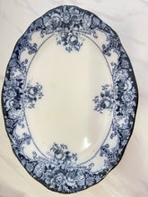 Load image into Gallery viewer, Antique Flow Blue Platter
