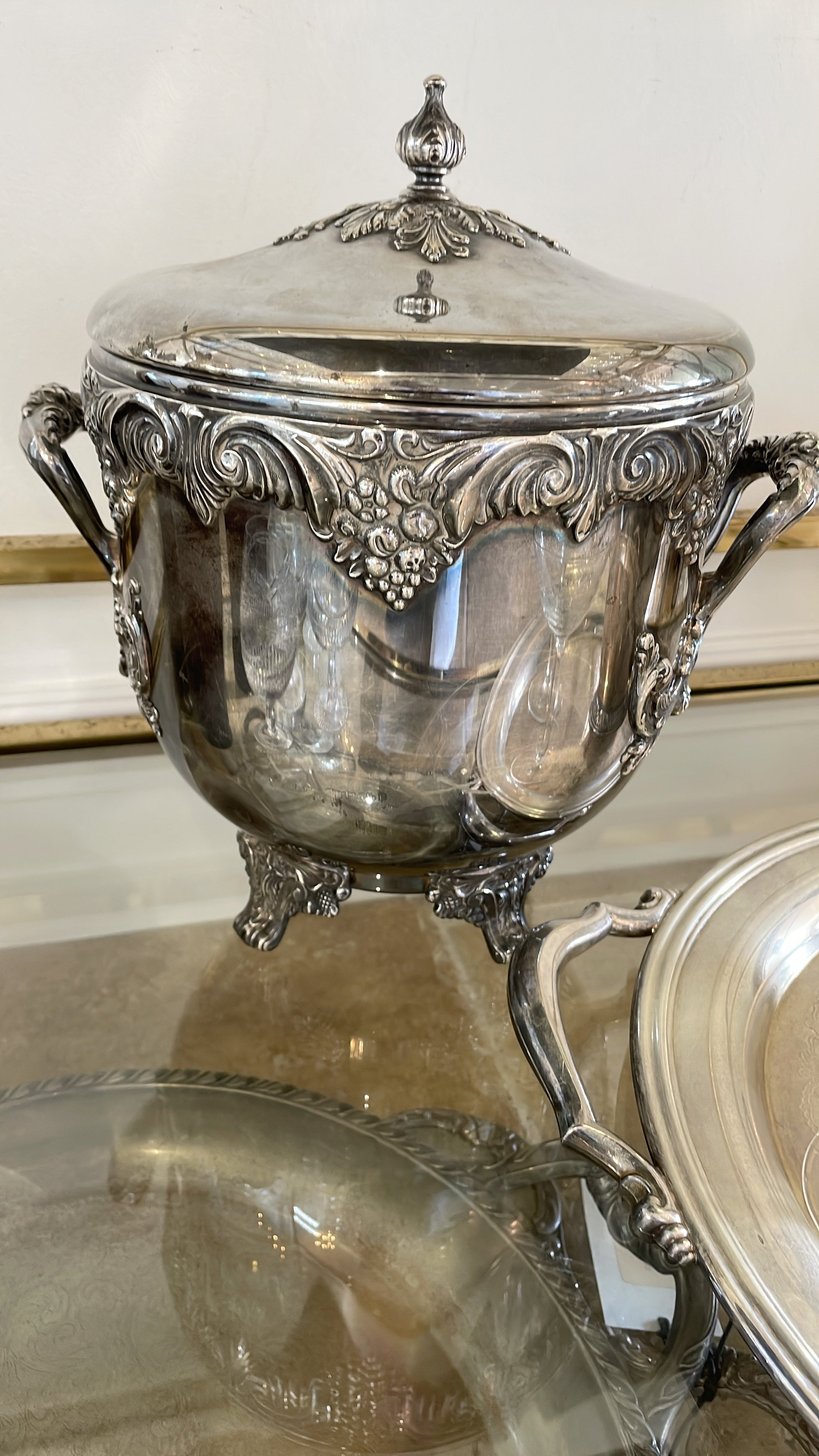 Vintage Champagne Bucket Reed Barton