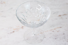Load image into Gallery viewer, Crystal Vintage Coupes - Set of 3 glasses

